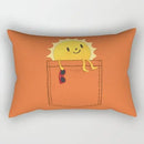 Axyaa Velvet Lumbar Pillow Cover for Sofa and Bedroom