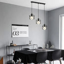 Axyaa Iron Frame Pendant Light for Kitchen Dining Room Living Room