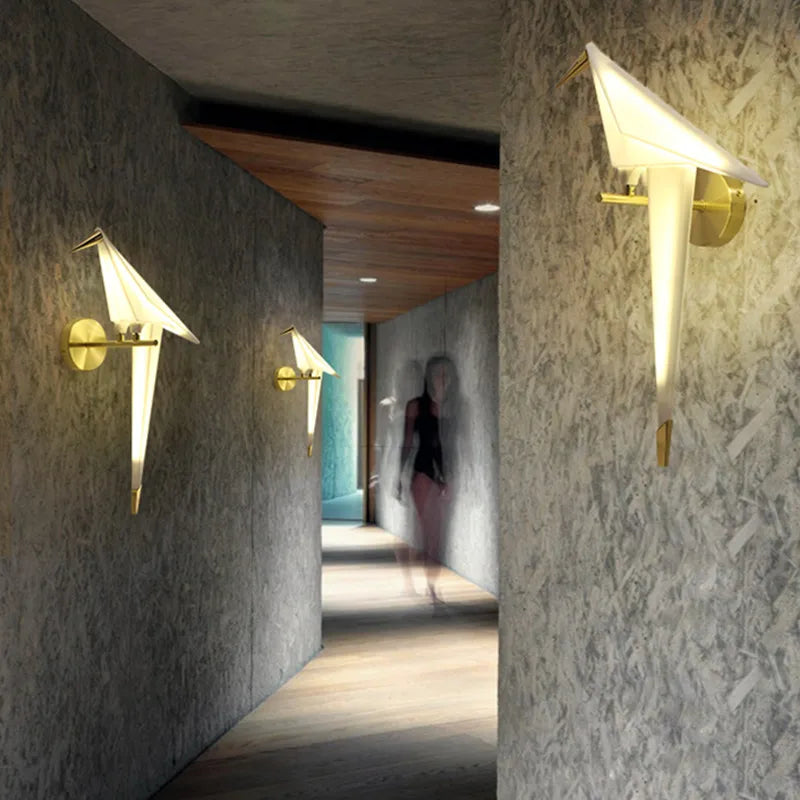 Axyaa Origami Bird LED Chandelier for Living Room, Restaurant, Children's Room