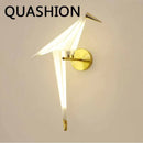 Axya Bionic Bird LED Wall Lamp - Modern Nordic Lighting for Home Decor