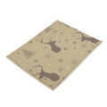 Axyaa Christmas Table Set: Placemats, Napkins, Coasters, Kitchen Cloth.