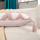 Axyaa Boho Style Tassels Cushion Cover - Home Decor Sofa Bed 45x45cm/30x50cm