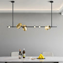 Axyaa LED Chandelier: Modern Art Designer Restaurant Pendant Lights