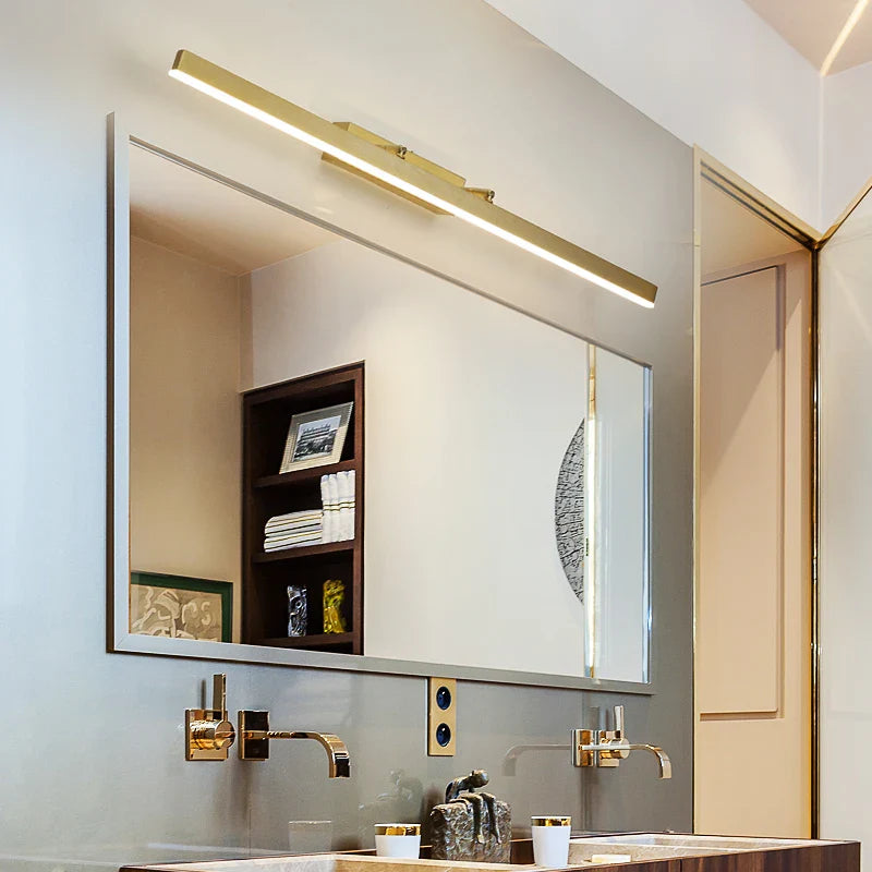 Axyaa Wall Light for Bathroom Mirror and Vanity Cabinet - Modern Minimalist Style