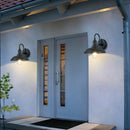Axyaa Retro Outdoor Induction Wall Lamp for Villa Courtyard and Garden