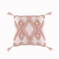 Axyaa Boho Style Tassels Cushion Cover - Home Decor Sofa Bed 45x45cm/30x50cm