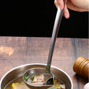 Axyaa Stainless Steel Oil Filter Soup Spoon Colander Skimmer for Kitchen Cooking