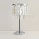 Axyaa Crystal Table Lamps: Modern Living Room Study Desk Decor