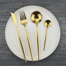 Axyaa Stainless Steel Cutlery Set - Knife Spoon Flatware Dinnerware