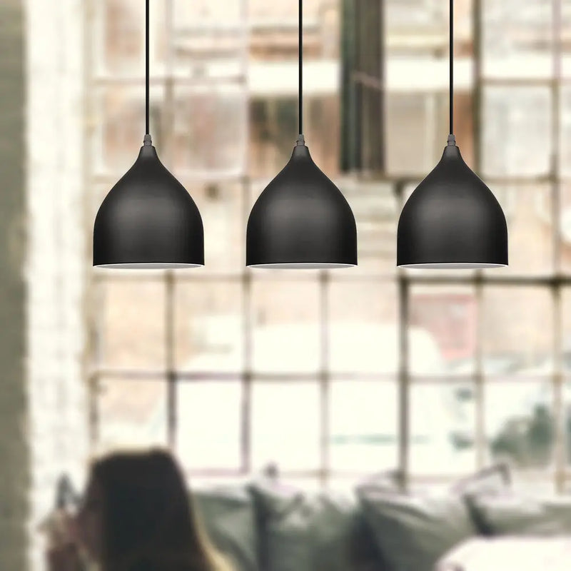 Axyaa Nordic LED Pendant Light for Kitchen Restaurant Bedroom Living Room