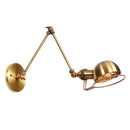 Axyaa Retro Adjustable Arm Wall Sconce Swing Arm Lamp for Bedroom & Living Room