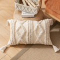Axyaa Boho Cotton Cushion Cover 45x45cm/30x50cm with Tassels