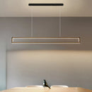 Axyaa Modern Rectangle LED Pendant Lights for Indoor Spaces