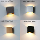 Axyaa Modern Aluminum Wall Sconce for Home Decor and Lighting
