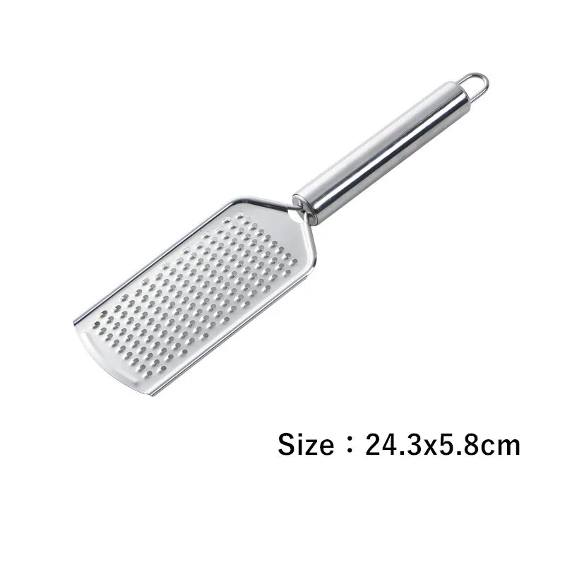 Axyaa Stainless Steel Grater Peeler Slicer Crusher Kitchen Gadget