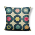 Axyaa Retro Record Camera Pillow Cover - 45X45CM