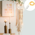 Boho Moon Dream Catcher Wall Hanging by Axyaa