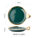 Axyaa Ceramic Dessert Bowl - Elegant Table Decoration for Home and Hospitality