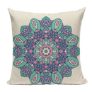Bohemian Linen Cushion Cover 45x45 for Sofa - Axyaa Brand Home Decor