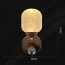 Axyaa Gold LED Wall Lamp for Living Room Bedroom Minimalist Luxury Fixtures