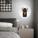 Axyaa LED Iron+Acrylic Wall Lamp for Modern Decor & Lighting in Bedrooms, Corridors & Foyers