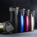 Axyaa 450Ml Thermos Coffee Mug - High-End Business Cup Vacuum Flask, Insulated Water Bottle