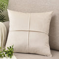 Axyaa Velvet Cushion Cover for Sofa, 45*45 Solid Colors, Soft and Stylish Pillowcase