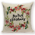 Axyaa Christmas Bed Linen Pillowcase Set for Home Decor and Gifts