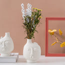 Axya Ceramic Flower Vase, Nordic Modern Decor