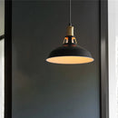 Axyaa Retro Industrial Pendant Light Rustic Chandelier E27 Dome Shade