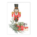 Axyaa Nutcracker Gingerbread Man Christmas Canvas Wall Art Decor