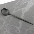 Axyaa Black Matte Cutlery Set - Stainless Steel Dinnerware Flatware Set