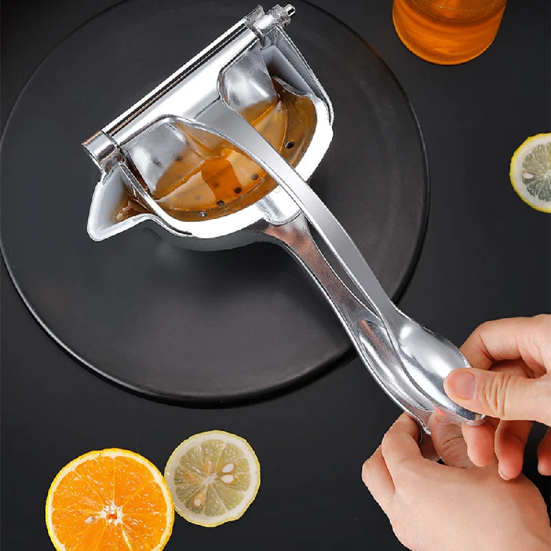 Axyaa Aluminum Alloy Fruits Squeezer - Hand Press Lemon Juicer