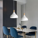 Axyaa Modern White Aluminum LED Pendant Lamp for Luxury Spaces