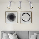 Axya Nordic Rotating LED Wall Lamp - Small Adjustable Spotlight for Home Décor