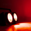 Axyaa High Power 200W LED COB Blinder 2 Eyes - Cool Warm/ RGBWA+UV - Stage Theater Uplight