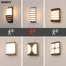 Axya Outdoor Radar Sensor Wall Light for Patio Garden & Porch LED Lighting