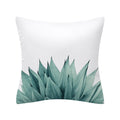 Axyaa Cactus Plant Pattern Pillow Cover Abstract Art Sofa Throw Decor Case