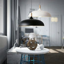 Axyaa Oak Pendant Light: Nordic Modern LED E27 Hanging Lamp