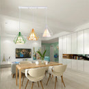 Axyaa Nordic Diamond Cage Pendant Chandelier for Modern Living Room & Kitchen Decor