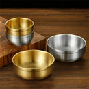 Axyaa Stainless Steel Ramen Bowl Set Kitchen Utensils Double Layer Anti-Scald Bowls