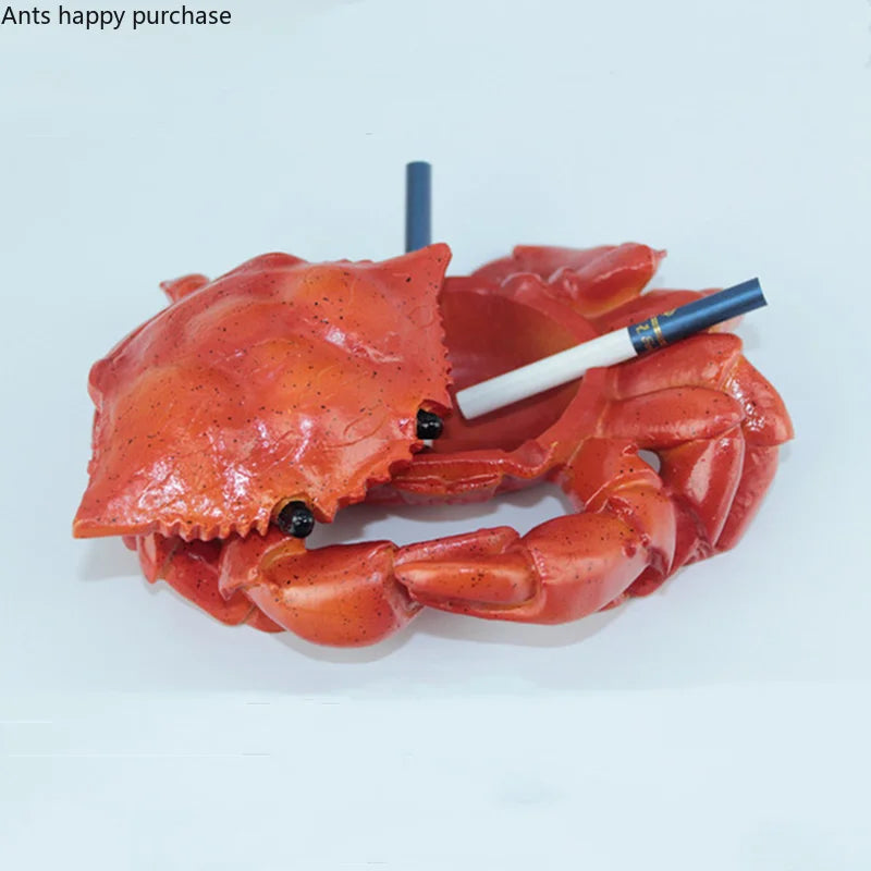Axya Crab Resin Ash Storage Tray with Cover - Smoking Accessories