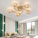 Axya Nordic Glass Bulb Ceiling Lamp | Modern LED Lighting for Living Room KitchenTableView More