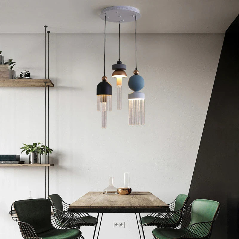 Nordic Art Chandelier Lighting by Axya - Modern Design for Living Room, Bar & Restaurant