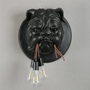 Axyaa Bulldog Resin Wall Lamp for Home Decor and Lighting Fixtures