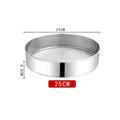 Axyaa Stainless Steel Flour Sifter Fine Mesh Strainer for Baking & Cooking