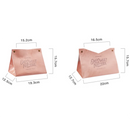Axyaa Leather Tissue Box: Elegant Storage Solution for Home, Car, Kitchen, and Living Room