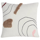 Axyaa Abstract Line Colors Handmade Tufted Cushion Cover 45x45cm