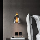 Axyaa Smoky Glass Pendant Lights for Loft Restaurant Vintage Dining Lighting