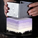 Axyaa Stainless Steel Round Mold for Tiramisu & Mousse Cake Decorating